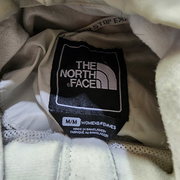 The North Face Women's Navy Blue Full-Zip Hooded Windbreaker Jacket Size Medium - Picture 6 of 12